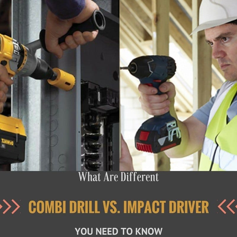 drill vs. impact driver