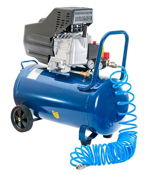 Oil lube air compressor