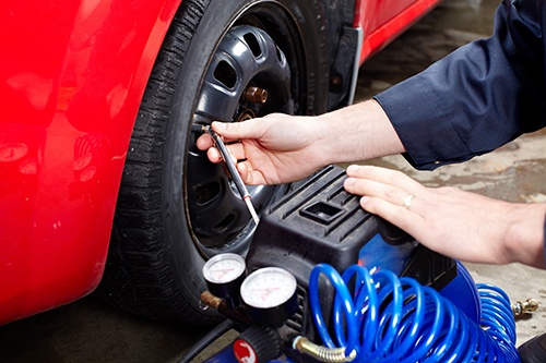 Fill Car Tires