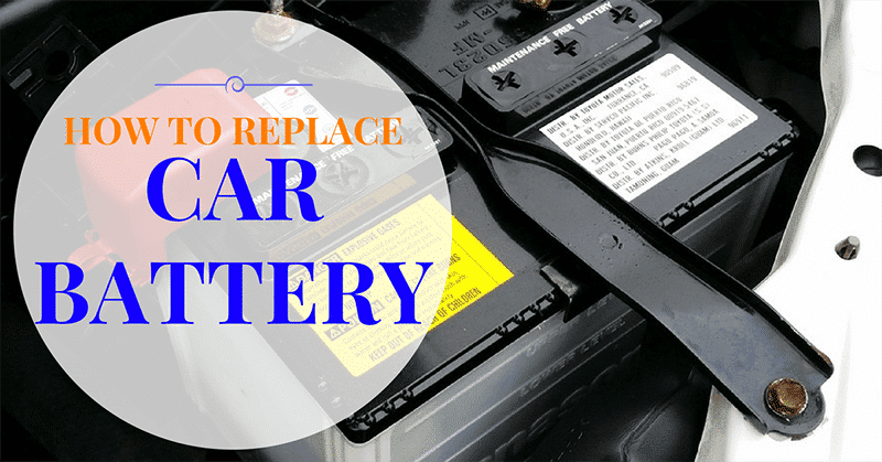 how to replace car battery