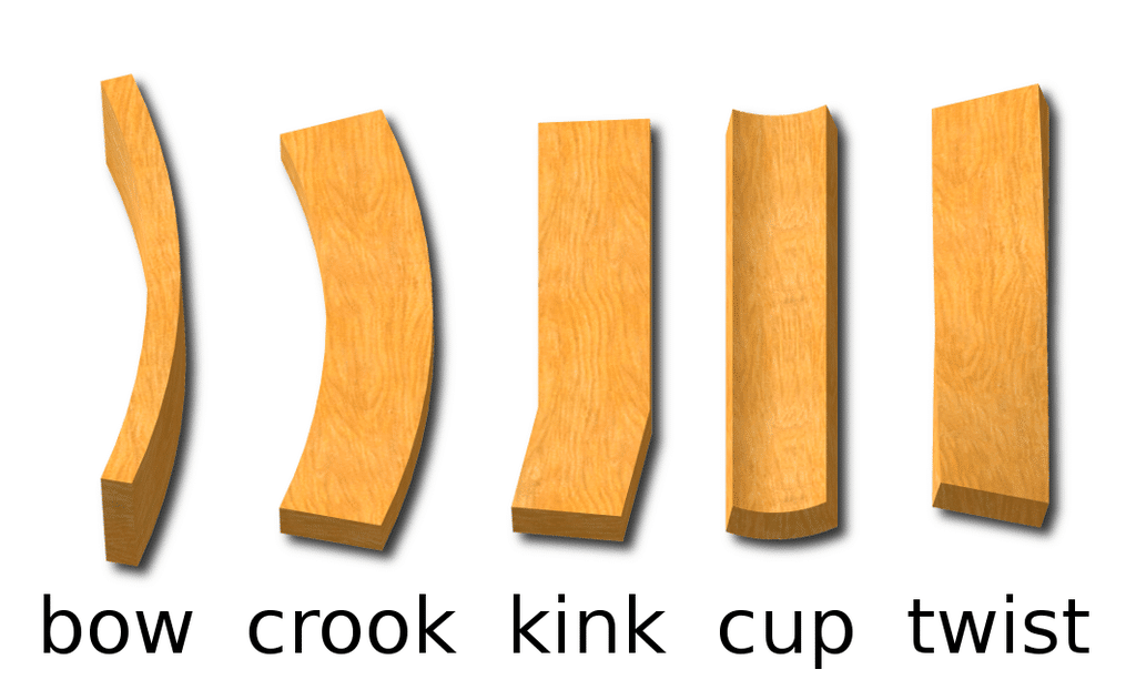 wood warping