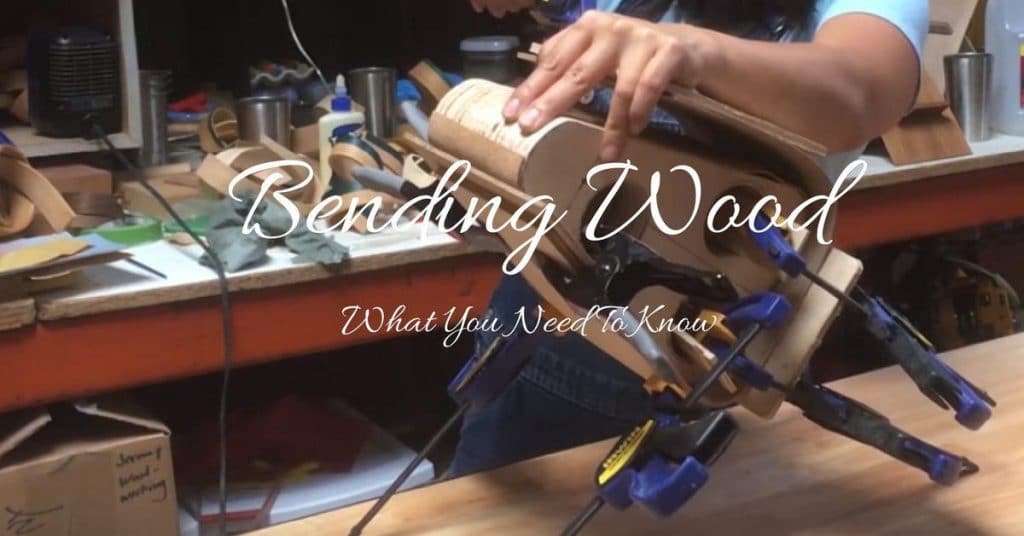 how to bend wood with water
